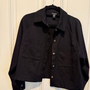 Athleta Allure Shirt Jacket_black